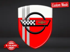 Corvette Autosticker Business Langlebig Limitiert Pro